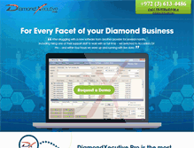 Tablet Screenshot of diamondxecutive.com